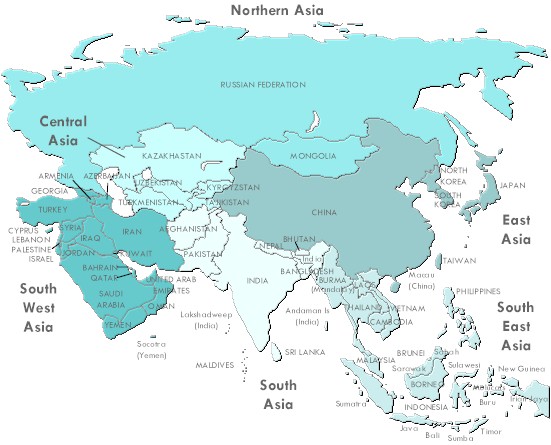 Asia Map