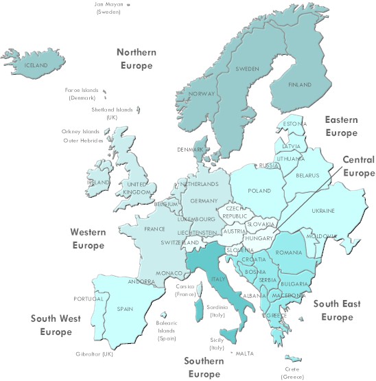 Europe Map